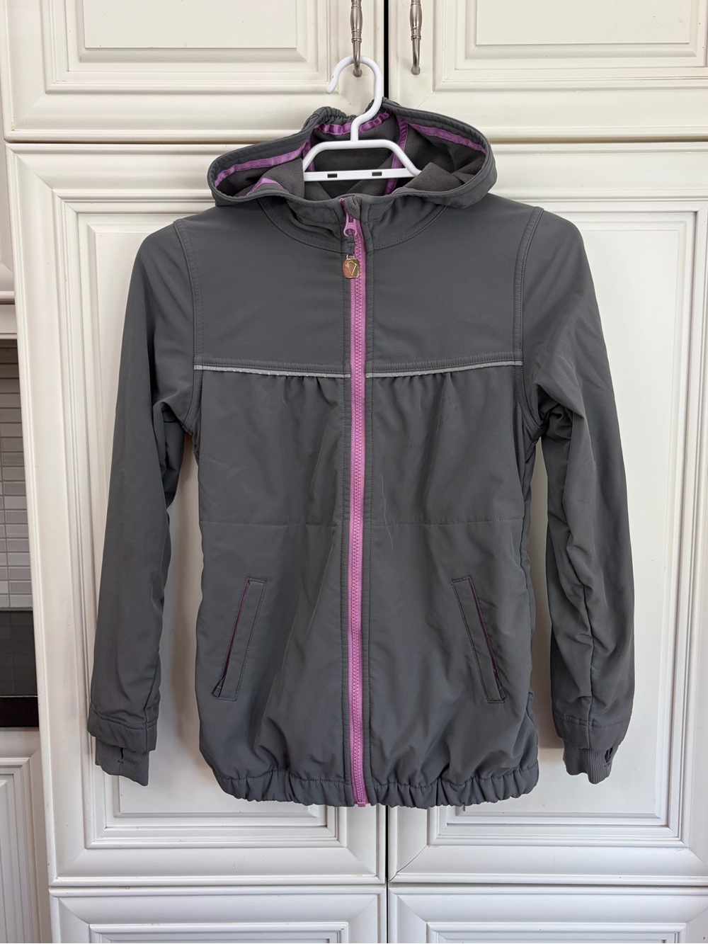 Ivivva by Lululemon girlβs fleece lined zip jacket